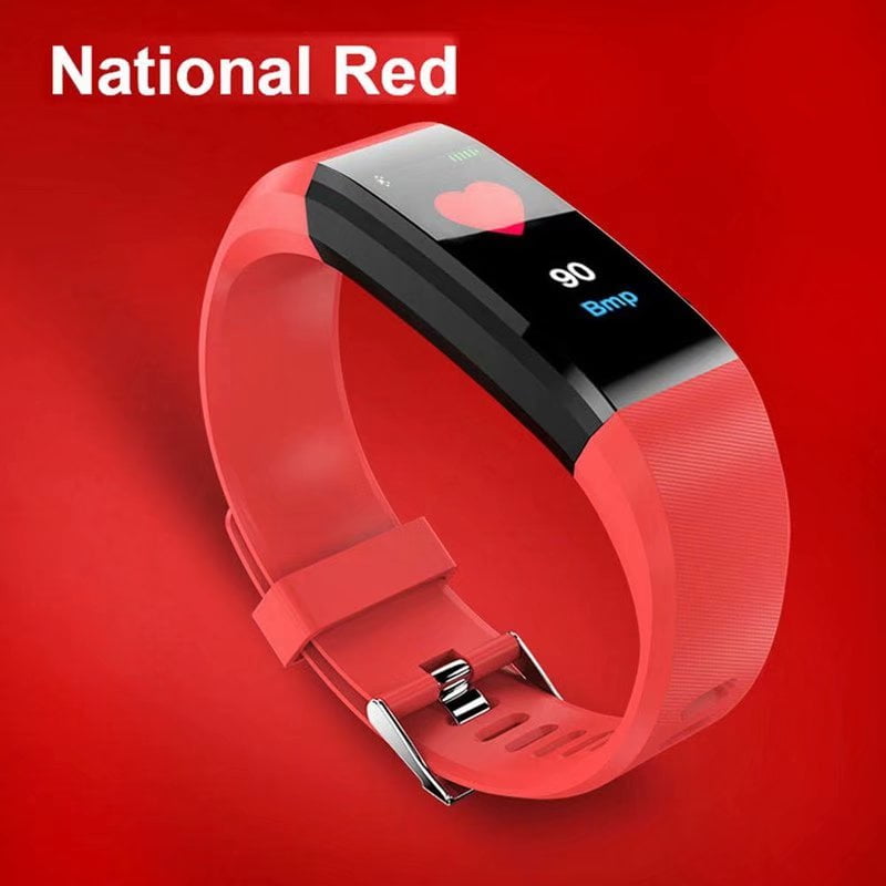 new color screen smart bracelet watch 115 plus