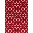 thumbnail image 3 of Unique Loom Trellis Frieze Collection Area Rug - Rounded (10' x 14' 1" Rectangle Red/Ivory), 3 of 7