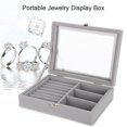 thumbnail image 4 of Jewelry Box Creative Portable Jewelry Container Jewelry Case for Earrings Rings, 4 of 9