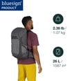 thumbnail image 2 of Mochila Osprey Talon 26L ligera de senderismo para hombre, color negro, 2 of 9