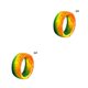 thumbnail image 1 of Qarigey Moda Punk luminoso que brilla en la oscuridad banda de boda anillos fluorescentes para mujeres joyería hombres regalo Type1 NO1, 1 of 6