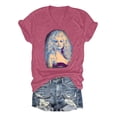thumbnail image 3 of bravefron Dolly Doll Shirt For Fans Country Music Retro Graphic Tee, Unisex Short Sleeve Crewneck Top, 3 of 5