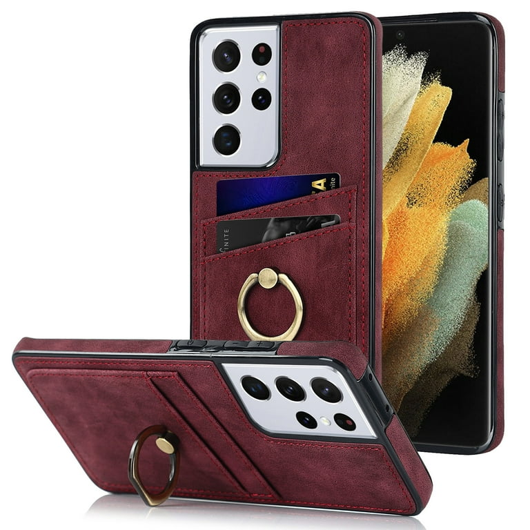 Feishell Fit for Samsung Galaxy S21 Ultra Case with 360° Rotatable