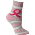 thumbnail image 3 of Yacht & Smith 24 Pairs Womens Wholesale Bulk Warm And Cozy Fuzzy Socks, Colorful Winter Socks (24 Pairs Pink Breast Cancer Awareness), 3 of 7