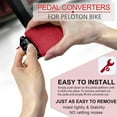 thumbnail image 3 of BUCKLOS Look Delta Pedal Converter for Peloton Bike & Peloton Bike+ - Ride The Peloton with Sneakers - Pedal Platform for Look Delta Pedals, 3 of 6