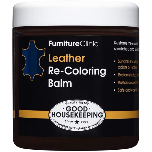 Furniture Clinic Leather Recoloring Balm, 8.5oz, Navy Blue Walmart