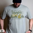 thumbnail image 4 of "The Hunter Outdoor Life" T-Shirt – Rustic Hunter, Dog, & Sunset Graphic Tee for Nature Enthusiasts, 4 of 6