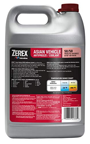ZEREX 675130 Asian Antifreeze,1 gal.,RTU 
