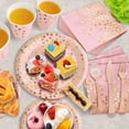 thumbnail image 4 of Servilletas Party Supplies AIRE, 175 unidades, chapadas en oro rosa, 4 of 6
