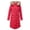 Red, variant on Vedolay Winter Coat Women Knit Long Cardigan Coat Open Front Button Coat Outerwear 2023 Red,S