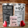 thumbnail image 6 of Best Husband Tumbler 20oz Anniversary Gift Her King Hubby Present Father's Day Cup Romantic Gifts from Wife Special Occasions, 6 of 6