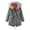 Grey, variant on Noarlalf Womens Winter Coats, Winter Jackets for Women, Women's Winter Padded Jacket with Fluffy Collar Loose Winter Coat Winter Coats for Women Army Green L
