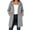Gray, variant on Cilsoka Women's Zip Up Hoodies Long Tunic Drawstring Sweatshirts Oversized Fleece Casual Long Sleeve 2026 Fall Hoodie Jacket Coat