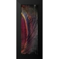 thumbnail image 2 of Brown, Victoria 9x18 Black Modern Framed Museum Art Print Titled - Fused Peacock 3, 2 of 5