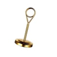 thumbnail image 3 of destyer Inoxydable Numéro de Table Titulaire Signe Titulaire Photo Stand pour Hôtel d'Or 10cm, 3 of 9
