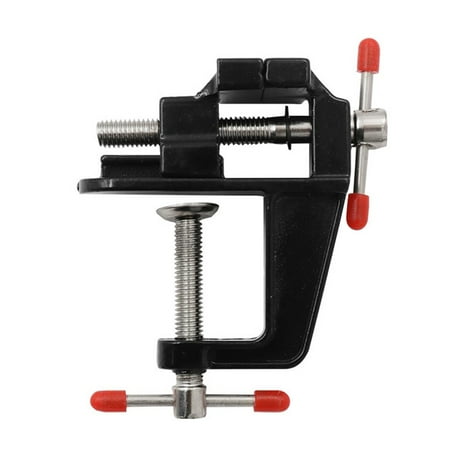 

Mini Bench Vise Aluminum Durable Small Table Bench Vise Clamp Woodworking Tools
