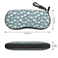 thumbnail image 2 of Sikiie Funny Chicken Sunglasses Soft Case Neoprene Zipper Eyeglass Case, Zipper Portable Spectacle Cases for Men Women, 2 of 6