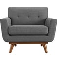 thumbnail image 4 of Modern Contemporary Living Room Armchair Gray, 4 of 5