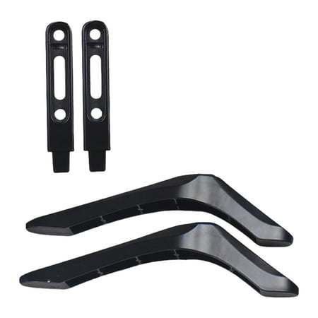 

LCD TV Pedestal Without Perforated Foot Frame Table Top Display Bracket