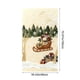 thumbnail image 3 of Cortina navideña para puerta | Cortina festiva con bordado 3D | Decoración de pared para el hogar | Decoración para la puerta principal y el interior | Decoración para fiestas y festivales, 3 of 6