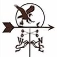 thumbnail image 3 of EZ Vane EZ1105-DK Eagle Bird Weathervane with Deck Mount, 3 of 4