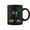 Black, variant on Brazil Soccer Brazilian Football Player Brasileiro Player Coffee Mugs