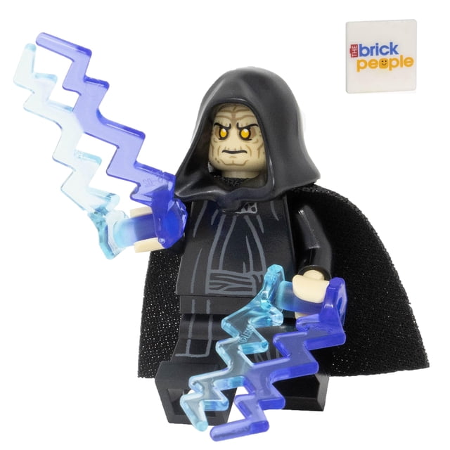 Minifigura LEGO Star Wars Emperor Palpatine con Force Bolts