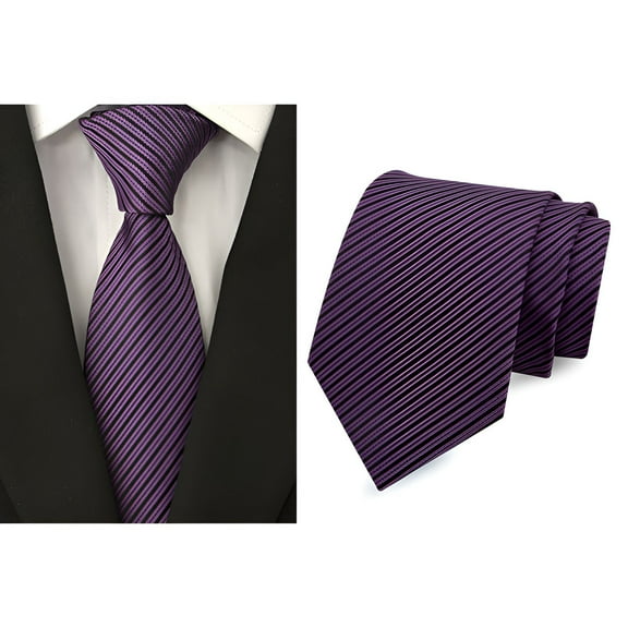 TELOLY 4Pcs Ties for Men,Glossy Look Mens Ties,Fine Cutting Mens Tie,Color Mixing1