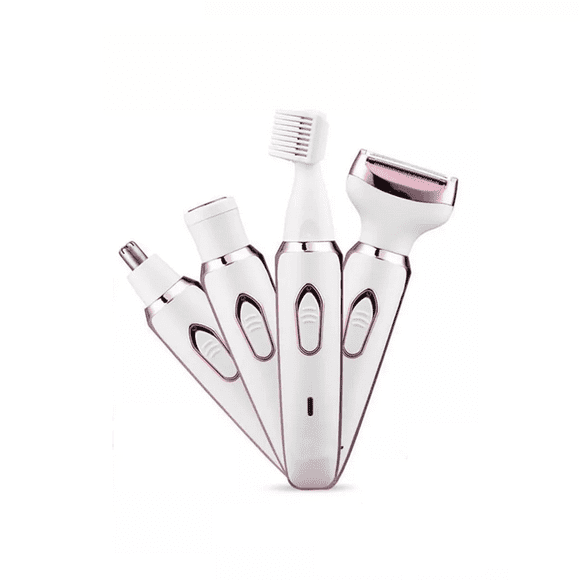 Depiladora Electrica Recargable De Facial Para Mujer 4 En 1