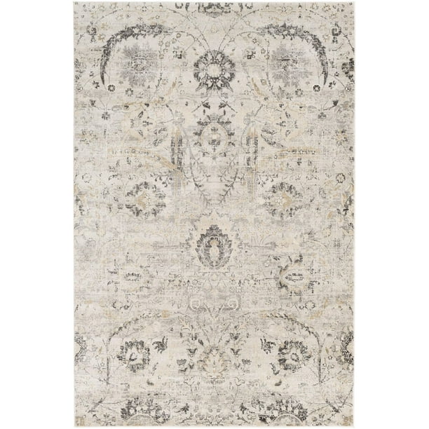 Mark&Day Area Rugs, 8x10 Avellino Traditional Charcoal Area Rug (7'10