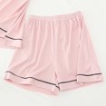 thumbnail image 4 of Pantalones cortos de dormir de estilo coreano para mujer, ropa de dormir, pantalones de pijama de verano, ropa de casa, cintura elástica, cordón, ropa de habitación sólida, 4 of 4