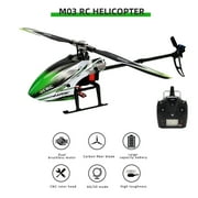 Angle View: JJRC M03 RC Helicopter RTF 2.4G 6CH Brushless Aileronless Aircraft 3D 6G Stunt Helicopter Remote Control Helicopter for Adult