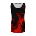 thumbnail image 3 of YFNNUP Men's Tank Tops Sleeveless Workout Mesh Material Quick Dry Athletic Running Gym Muscle Beach Fitness Shirts Men Plus Size Tank Tops, 3 of 5