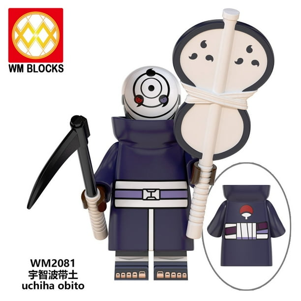 Minifiguras Lego Naruto Uzumaki Uchiha Itachi Sasuke Tokashi Bloques De Construcción Juguetes Para Niños
