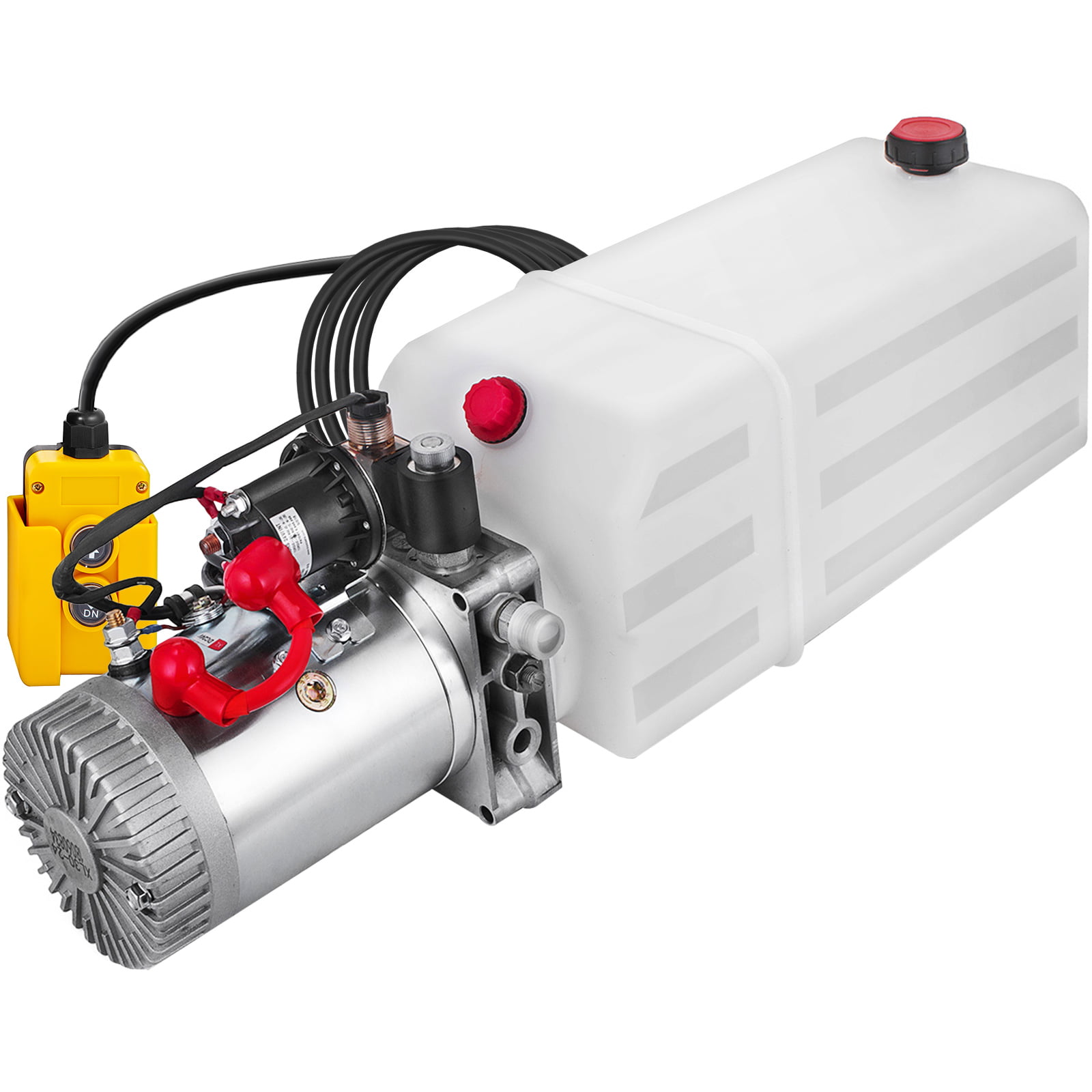 Hydraulic Power Pack 24v DC Micro Single Acting /w 0.5 Litre Plastic Tank 