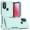 Green, variant on Hotpom for Moto G Pure/ G Power 2022/ G Play 2023 Commuter Series Case Slim Shockproof Design with Dual Layer Rubber Bumper for Drop Protection, Rugged Hard Cover for Men/ Women, Pink