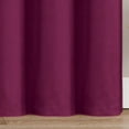 thumbnail image 5 of VCNY Home Neil Pink Solid Grommet Blackout Curtain Panel, 52" x 84", 5 of 5