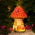 thumbnail image 4 of Iumwxz Lamp Light Solar Night Light Outdoor Courtyard Garden Balcony Layout Decorative Light Floor Lamp Room Decor Red Resin Flyer Features On Rollback, 4 of 8