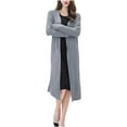 thumbnail image 6 of aidice Long Cardigans for Women Casual Long Sleeve Fitting Tops Fall Comfy Trendy Open Front Cardigans, 6 of 7