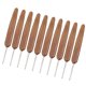 thumbnail image 2 of Bearachild 10 Uds ganchos de ganchillo mango de bambú alúmina ganchos de ganchillo juego de agujas de tejer 2,5-6mm ganchillo para tejer herramienta de Decoración del hogar 1 cabeza 1.75mm Bearachild HA006418-06, 2 of 6