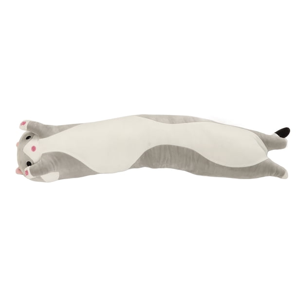 Bonita almohada de gato de dibujos animados, juguete de gato de dibujos animados para bebé, juguete de peluche de gato de dibujos animados, juguetes de peluche para gatos, tecnología de vanguardia