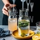 thumbnail image 5 of Ounissouiy Jarra de agua resistente a la temperatura café taza grande para beber transparente alto borosilicato té jugo leche olla Drinkware Mostrada L Ounissouiy HA071562-02, 5 of 6
