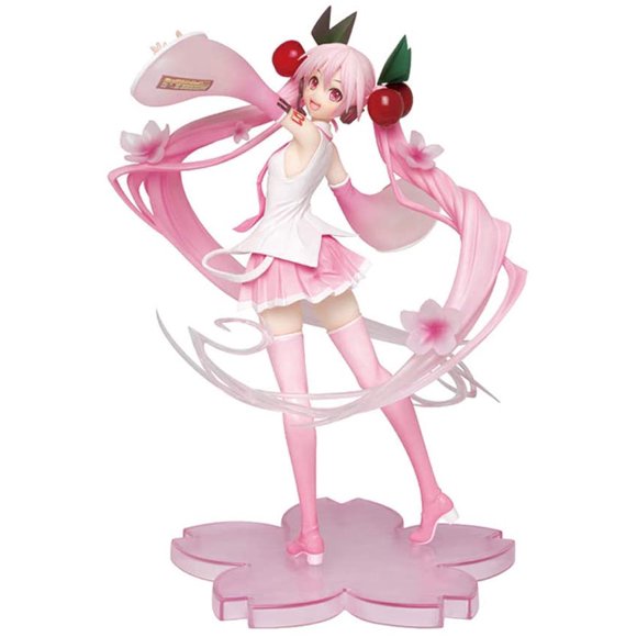 Hatsune & Miku Anime Figure Sakura Version with 1:7 Scale Miku Figure -Home Decor and Gift
