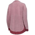 thumbnail image 3 of Women's Pressbox Cardinal Arkansas Razorbacks Ponchoville Pullover Sweatshirt, 3 of 4