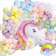 thumbnail image 3 of Globos De Unicornio 3d P/decoración De Fiesta De Cumpleaños, 3 of 5