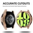 thumbnail image 4 of Venoro For Samsung Galaxy Watch 6 40mm/44mm Glass Screen Protector TPU Case Full Cover, 4 of 27