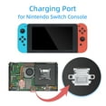 thumbnail image 2 of KSIN LEUE 2 Pack Replacement Type C Port for Nintendo Switch, USB C Charging Port Charger Socket Connector Repalcement Repair Kit Accessories for Switch, 2 of 6
