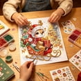 thumbnail image 2 of Christmas Pearl Diamond Art Kit - Beginner Beaded Crafts For Adult Home Wall Decor(E), 2 of 6