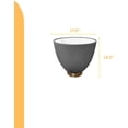 thumbnail image 3 of First of a Kind  Modern White Drum Coffee Table - Stylish Home Decor - N/A Grey, 3 of 6