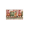 thumbnail image 2 of Christmas Kitchen Rug Sets 2 Piece Red Green Buffalo Plaid Kitchen Runner Absobent Rugs for Kitchen Floorfor Bathroom Room (47x17+30x17 inches), 2 of 7